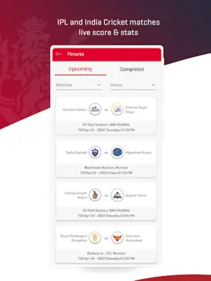 RCB Official - Live IPL Cricket android App screenshot 0