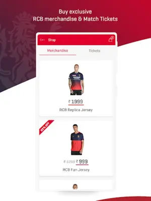 RCB Official - Live IPL Cricket android App screenshot 3